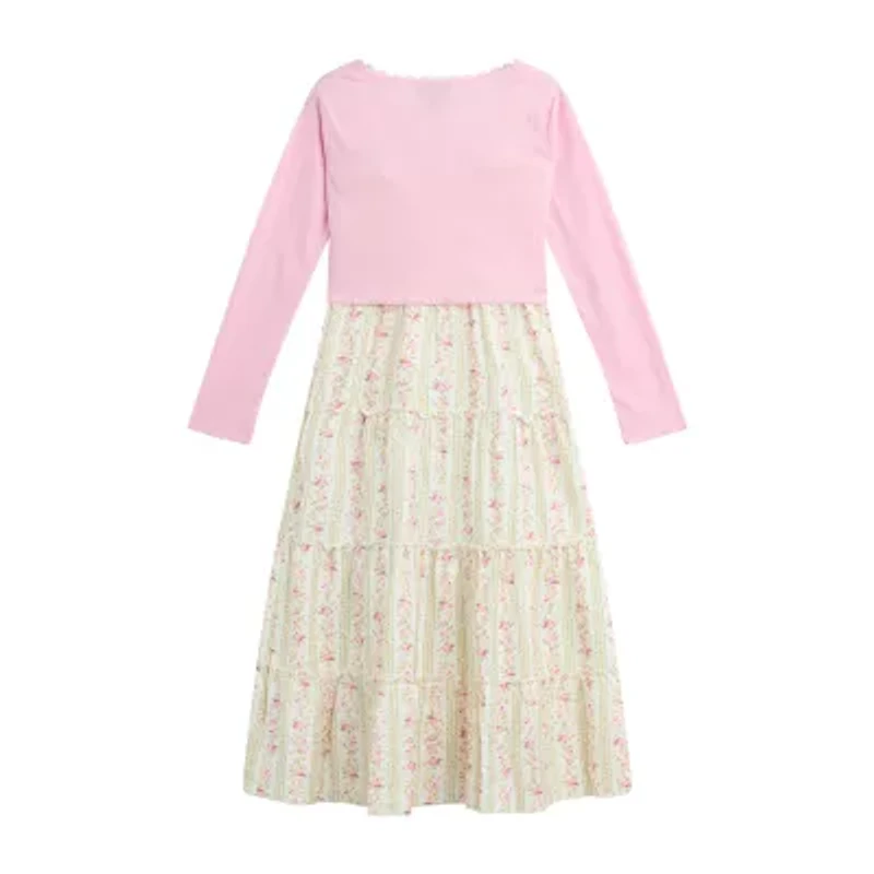 by&by girl Big Kid Girls Sleeveless A-Line Dress