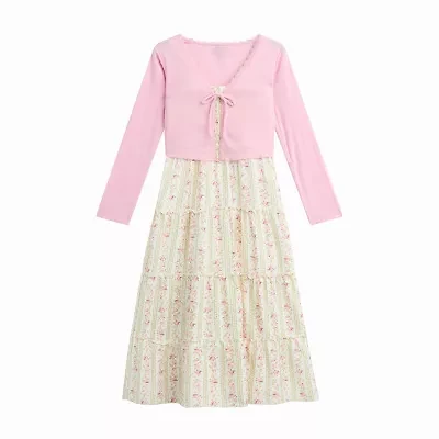 by&by girl Big Kid Girls Sleeveless A-Line Dress