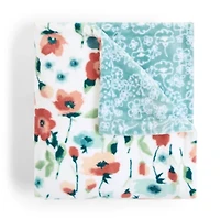 Home Expressions Reversible Velvet Plush Midweight Throw