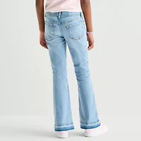 Thereabouts Little & Big Kid Girls Adjustable Waist Low Rise Flare Leg Jean