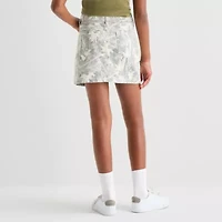 Thereabouts Little & Big Kid Girls Adjustable Waist Midi Denim Skirt