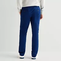 St. John's Bay Lightweight Pull On Mens Straight Fit Flat Front Pant