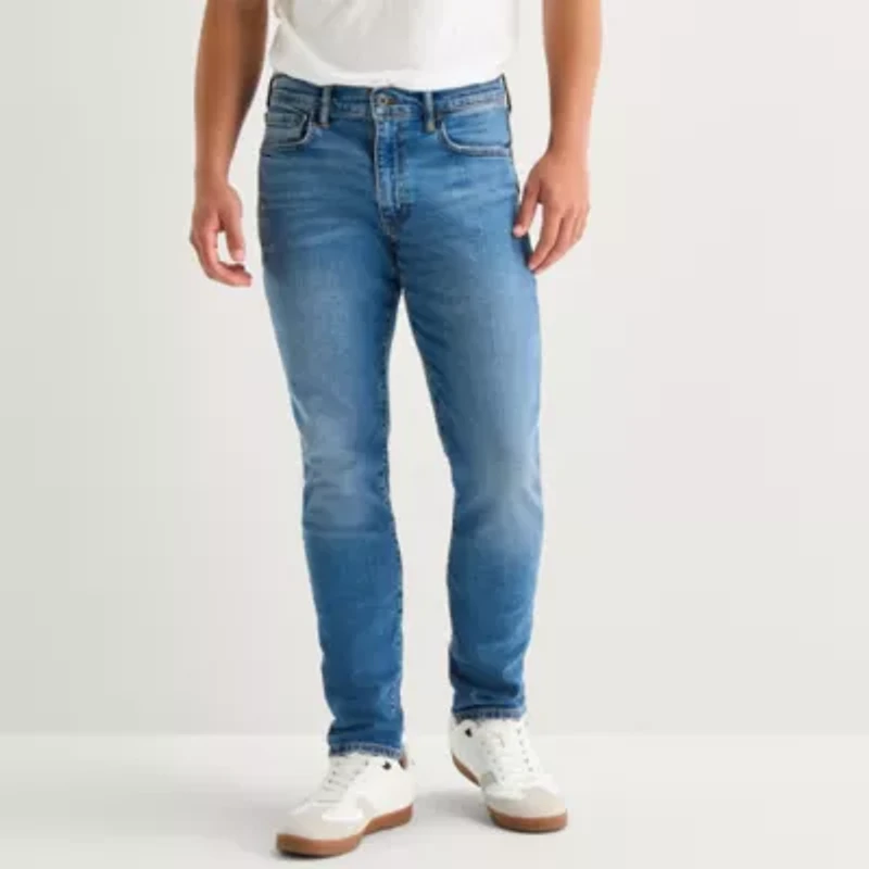 mutual weave Mens Stretch Fabric Slim Fit Jean