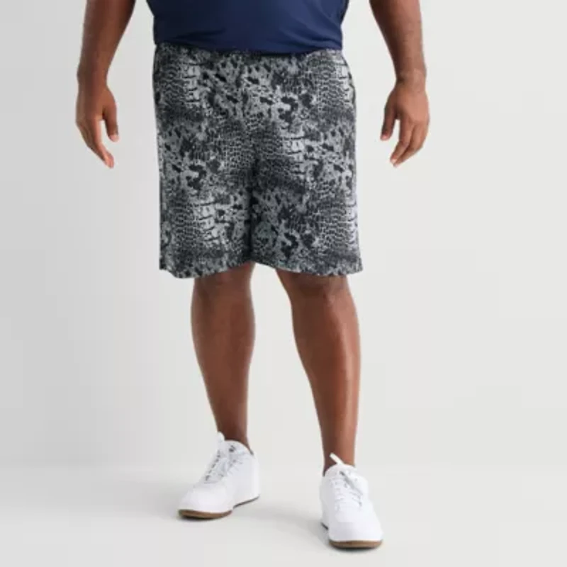 Shaquille O'Neal XLG™ Mens 8" Big Moisture Wicking Workout Shorts