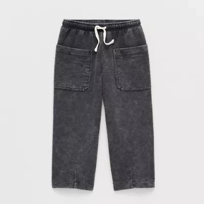 Grayson Little Toddler Boys Straight Relaxed Fit Pull-On Pant