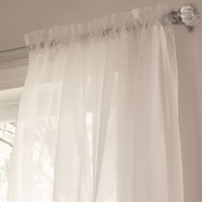 Arm And Hammer™ Curtain Fresh™ Odor-Neutralizing 3-pc. Rod Pocket Window Tier
