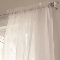 Arm And Hammer™ Curtain Fresh™ Odor-Neutralizing 3-pc. Rod Pocket Window Tier