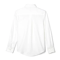 French Toast Little & Big Kid Boys Wrinkle Resistant Button Down Collar Long Sleeve Dress Shirt