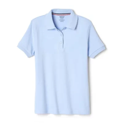 French Toast Little Girls Short Sleeve Regular Fit Polo Shirt
