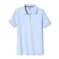 French Toast Little Girls Short Sleeve Regular Fit Polo Shirt