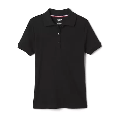 French Toast Little Girls Short Sleeve Regular Fit Polo Shirt