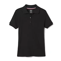 French Toast Little Girls Short Sleeve Regular Fit Polo Shirt