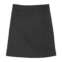 French Toast Front-Pleated Tab Skirt Little & Big Kid Girls Pleated
