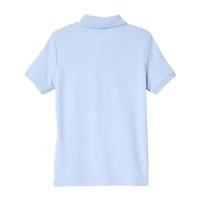 French Toast Big Kid Girls Short Sleeve Regular Fit Polo Shirt