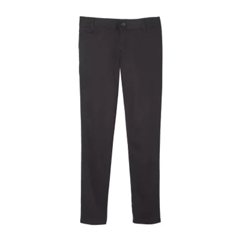 French Toast Little & Big Kid Girls Skinny Fit Flat Front Pant