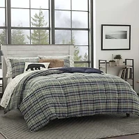 Eddie Bauer Rugged Plaid Midweight Comforter Set