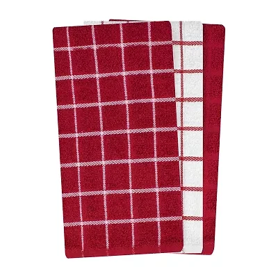 Ritz Terry Check 3-pc. Kitchen Towel Set