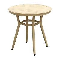 Dillin Contemporary Weather Resistant Side Table