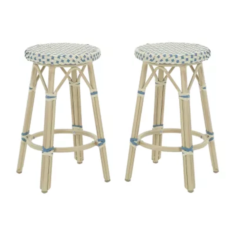 Altaview Bohemian 2-pc. Counter Height Bar Stool