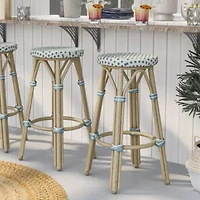 Altaview Bohemian 2-pc. Counter Height Bar Stool