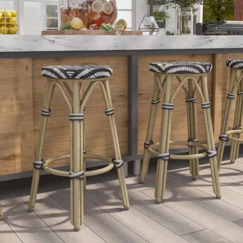 Altaview Bohemian 2-pc. Counter Height Bar Stool