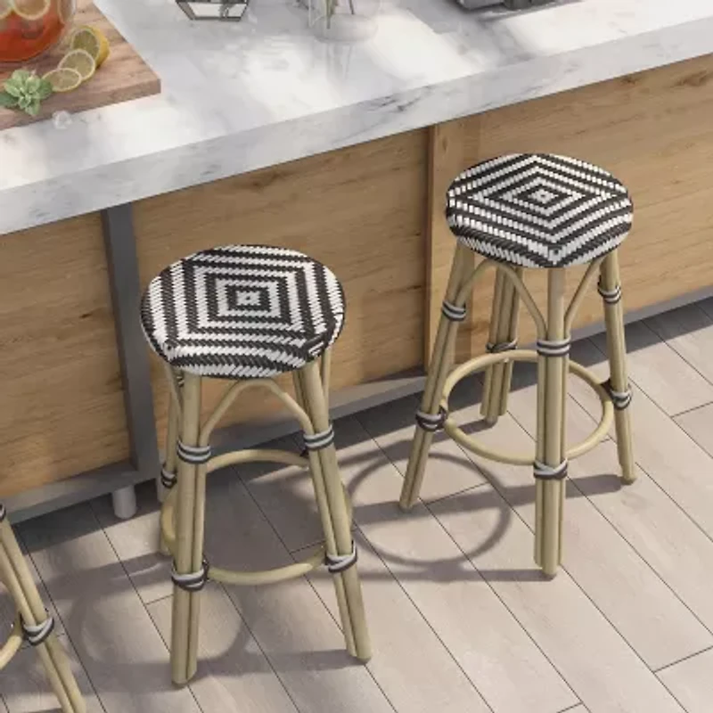 Altaview Bohemian 2-pc. Counter Height Bar Stool