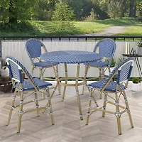Tusto Contemporary 2-pc. Counter Height Bar Stool