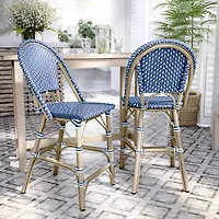 Tusto Contemporary 2-pc. Counter Height Bar Stool
