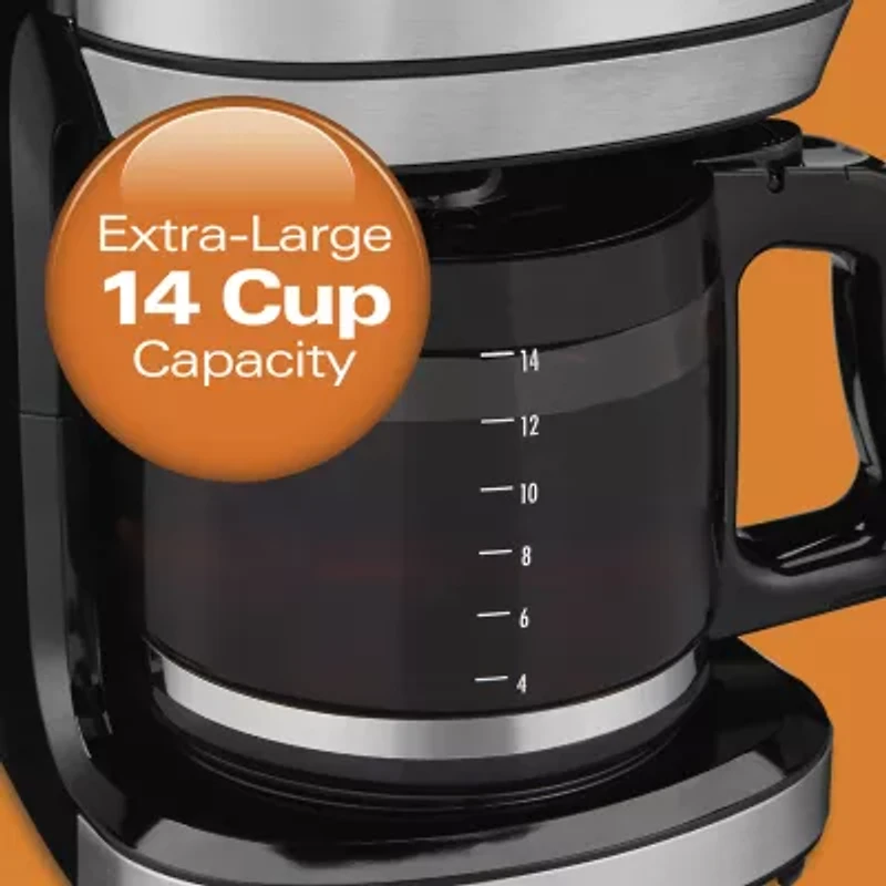 Hamilton Beach 14-Cup Programmable Front Fill Coffee Maker