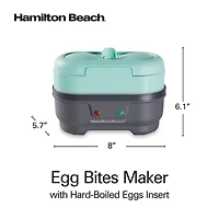 Hamilton Beach Egg Bites Maker with Hard Boiled Egg Tray
