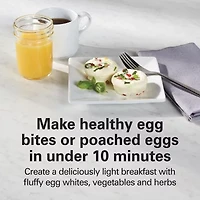 Hamilton Beach Egg Bites Maker with Hard Boiled Egg Tray