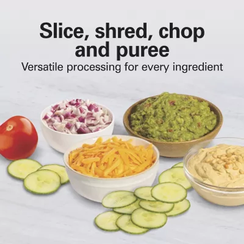 Hamilton Beach Stack & Snap 10 Cup Food Processor
