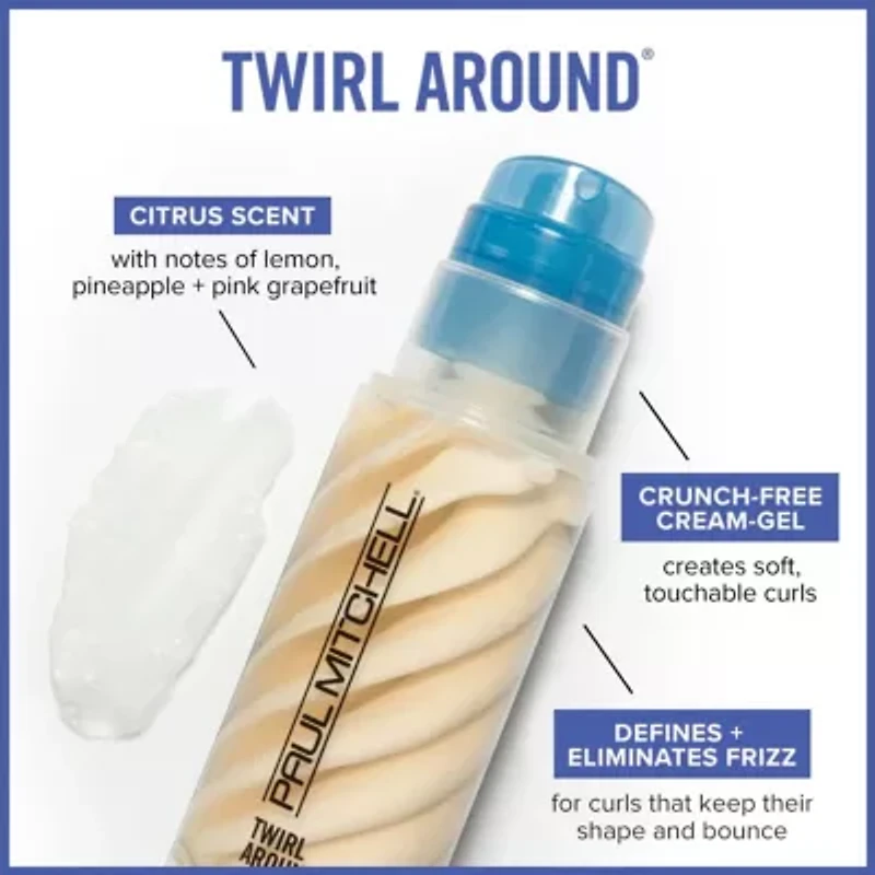 Paul Mitchell Twirl Around Styling Cream - Hair Gel 5.1 oz.