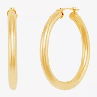 14K Gold Hoop Earrings