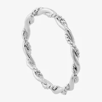 Womens 2MM Sterling Silver Band