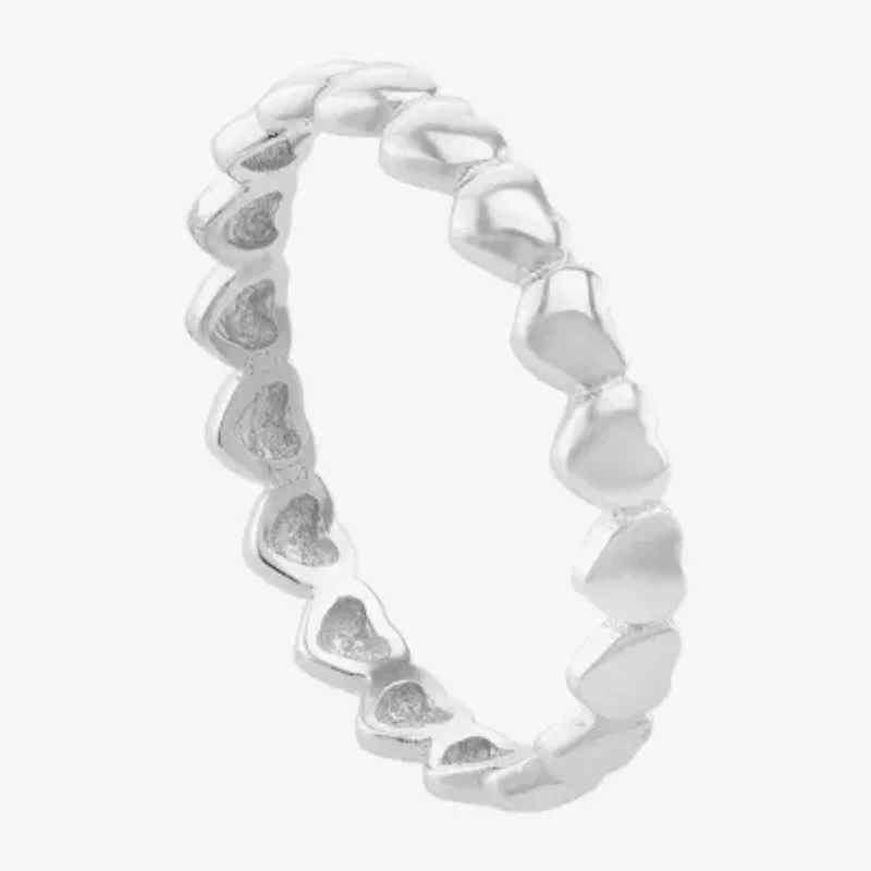 Womens 19MM Sterling Silver Band
