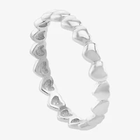 Womens 19MM Sterling Silver Band