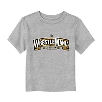 Toddler Unisex Crew Neck Short Sleeve Regular Fit WWE Graphic T-Shirt