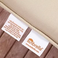 Mozaic Company Tufted Solid Square Seat Cushion