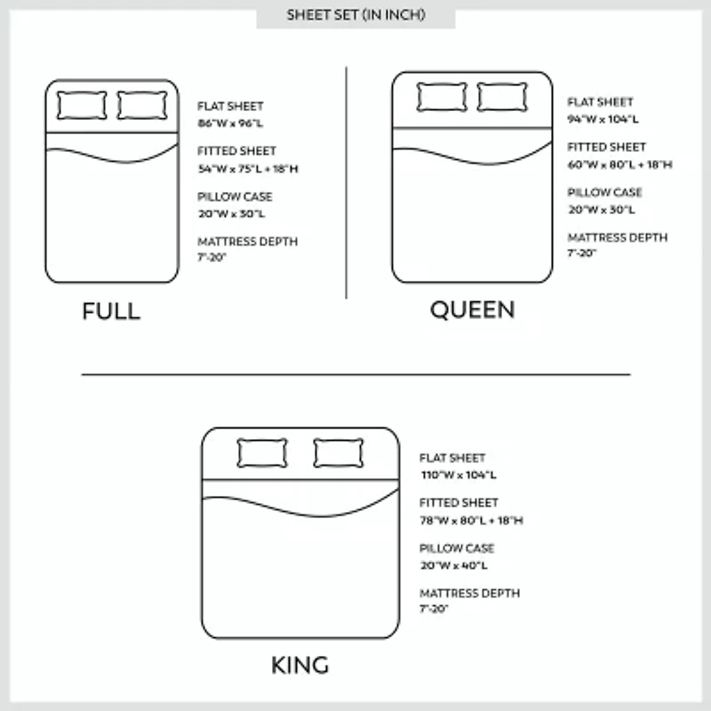 Aireolux 1000 Thread Count Ultra-Soft & Silky Luxury Egyptian Cotton Sheets and Pillowcases