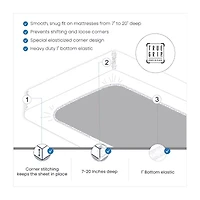 Aireolux 1000 Thread Count Ultra-Soft & Silky Luxury Egyptian Cotton Sheets and Pillowcases