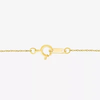 Womens Genuine Black Onyx 10K Gold Sterling Silver Oval 18 Inch Pendant Necklace