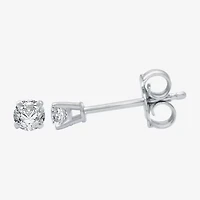 Deluxe Collection 1/4 CT. T.W. Natural White Diamond 14K Gold 3.2mm Stud Earrings
