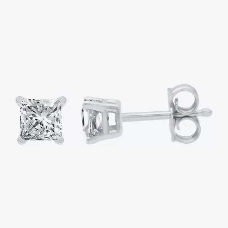 Classic Collection 1/2 CT. T.W. Natural White Diamond 10K Gold 3.9mm Stud Earrings