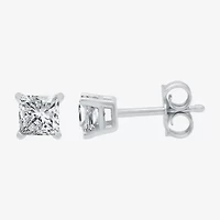 Classic Collection 1/2 CT. T.W. Natural White Diamond 10K Gold 3.9mm Stud Earrings