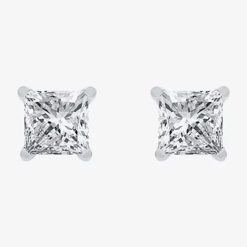 Classic Collection 1/2 CT. T.W. Natural White Diamond 10K Gold 3.9mm Stud Earrings