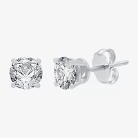 Deluxe Collection 1 CT. T.W. Natural White Diamond 14K Gold 5.2mm Stud Earrings