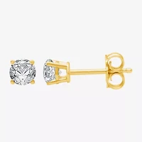 Ever Star 1/2 CT. T.W. Lab-Grown (G / SI1-SI2) Diamond 10K or 14K Gold Round Stud Earrings