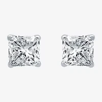 3/4 CT. T.W. Natural White Diamond 14K White Gold 4.7mm Stud Earrings