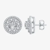 Ever Star (H-I / I1) 1 1/2 CT.T.W. Lab-Grown Diamond 10K Gold 12mm Stud Earrings